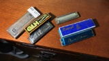 Group lot of vintage harmonicas including Hohner