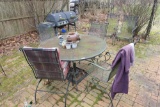 Vintage metal patio set