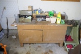 Old workbench WITH VICE