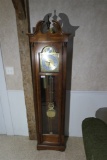 Vintage Howard Miller tall case grandfather clock