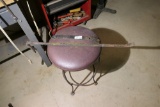 Crow bar, nail puller, stool lot