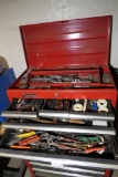 Contents of four levels of tool box