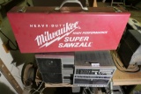 Milwaukee Super Sawzall + Stereo