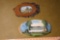 2 Buckeye Lake Souvenir picture or postcard holders