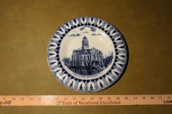 Licking County Courthouse Plate - Newark - Geo Bowman