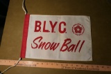 Buckeye Lake Yacht Club Bicentennial Snow Ball Flag