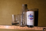 Buckeye Lake Yacht Club glasses (Snowball), + Buckeye Lake Bottle