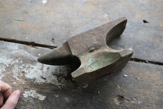 Unusual antique small sized bench anvil