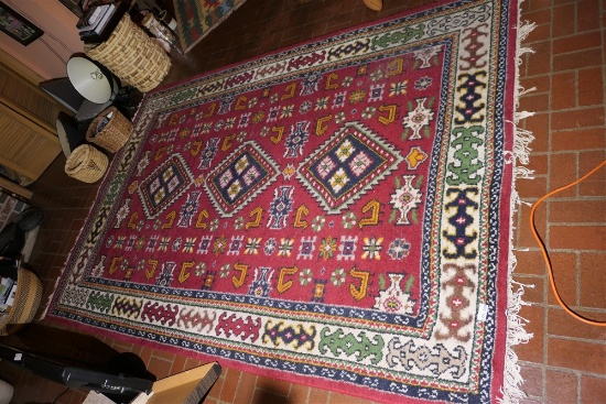 Newer Ikea Persian style decorative rug or carpet