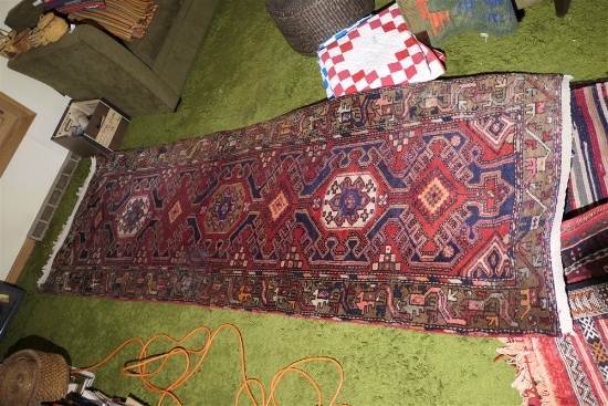 Large Vintage Middle Eastern or Persian Hand Knotted rug or carpet