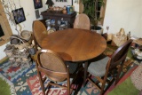 Mid Century Modern Dining Room Set w/Four Chairs