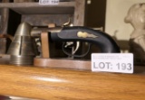 Vintage pistol lighter + detonator Cap