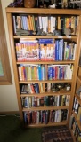 Books and shelf lot