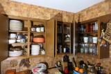 Total contents of kitchen Cupboards pictured