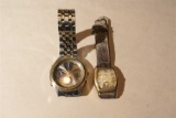 Pair of vintage watches - Seiko and 40s Elgin