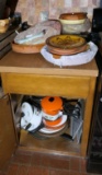 Great lot of enamel, cast iron cookware and more