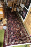 Handmade Vintage Middle Eastern or Persian rug or carpet Large size