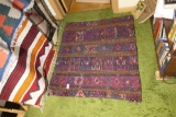 Vintage Middle Eastern or Persian Hand Knotted rug or carpet