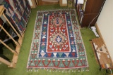 Beautiful Middle Eastern Flat Weave rug or carpet