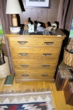 Vintage Mid Century Dresser - Ranch Oak by A. Brandt