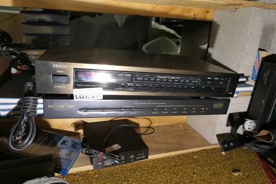 Vintage Denon Digital Audio Tuner TU-450