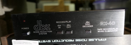 Vintage DBX NX-40 Tape Noise Eliminator