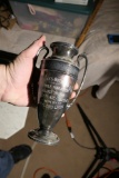 ANtique 1928 Silver plate Boat Racing Trophy