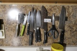 Group lot of Kitchen Knives