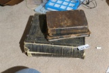 Antique bibles lot