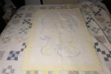 Antique hand stitched children's quilt