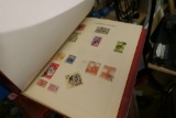 2 vintage albums of mounted stamps