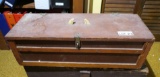 Antique fishing tackle box