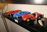 3 Vintage Made in Italy Model Race Cars