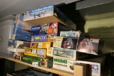 Group lot of vintage models in boxes