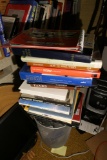 Stack of assorted books lot
