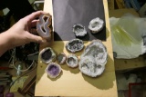 Group lot assorted Geodes