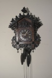 Very Large Elaborate Black FOrest Cuckoo Clock