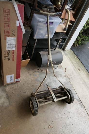Vintage reel lawn mower