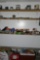 Shelves and items below shelves pictured