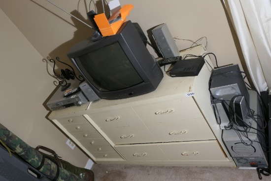 TV, VCR/DVD Combo, Stereo, Surround Sound Speakers