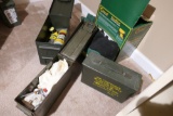 3 Metal Ammo Cans, 2 with cleaning supplies + Deadshot Rests