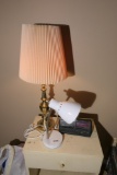 Lamps, clock radio lot