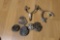 Group lot of Western Badges, Spurs