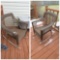 Pair of Nice Wicker Style Rocking Chairs