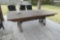 Fine Industrial Large Dining Table Metal Base