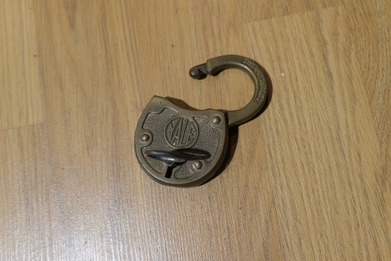 Antique Yale Lock with Key