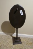 Small unusual table with tilt top