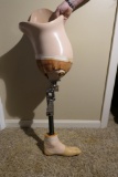 Vintage Prosthetic Leg w/Complex Hardware