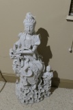 Dehua Porcelain Blanc de Chine Large Sized Statue