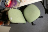 2 Padded Office Chairs